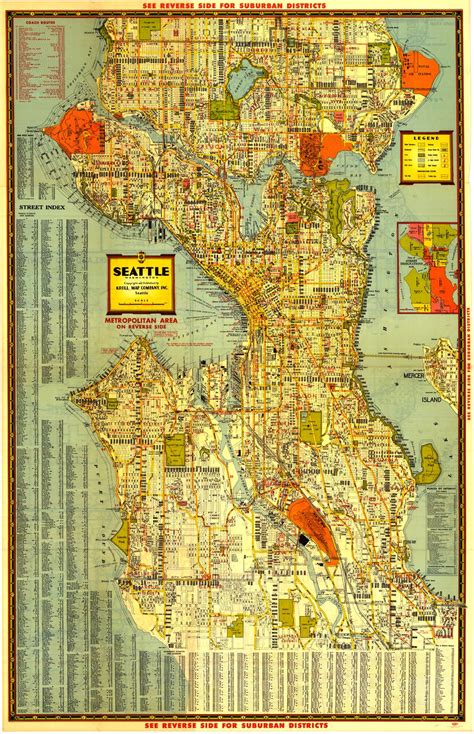 Seattle Circa Historic Seattle Maps My Xxx Hot Girl