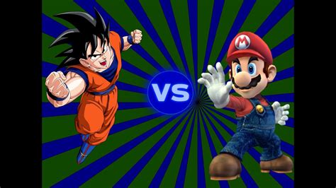 Super Smash Flash 2 V09 Mario Vs Goku Youtube