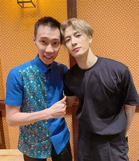 Lee Chong Wei Met Jackson Wang And We Don T Know Who To Be More Jealous Of