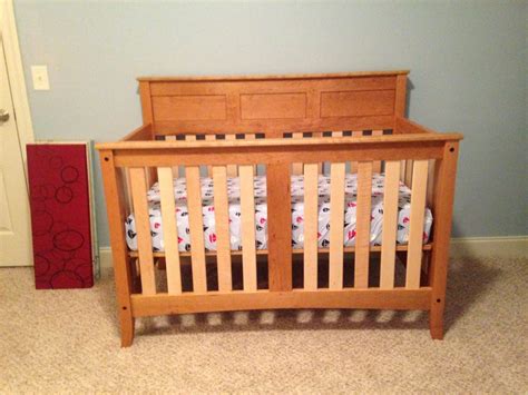 Cherry And Curly Maple Crib Finewoodworking