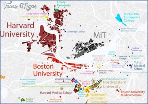 Nice Boston University Us Map And Phone And Address Boston University