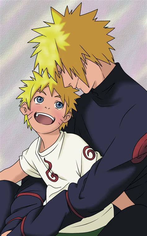 He Lives In You Minato And Naruto By Msu82 On Deviantart