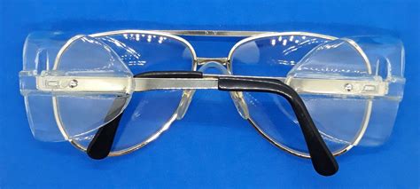 Bouton Aviator Style Safety Glasses With Side Shields Model Etsy