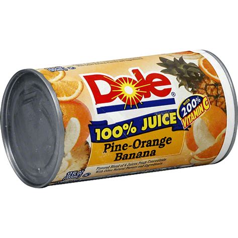 Dole Pineapple Orange Banana Juice 12 Oz Can Juices Roths