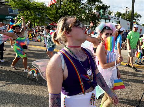 pride parade marches through south jersey town for the first time photos