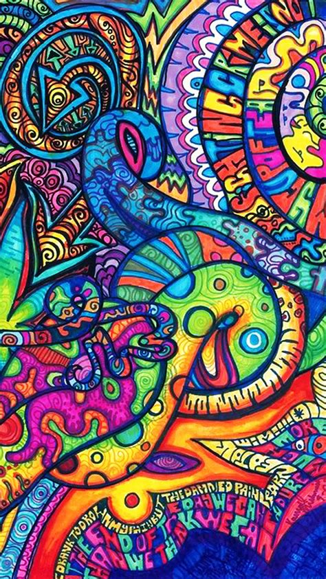 750x1334 Artistic Psychedelic Wallpaper Id 546888