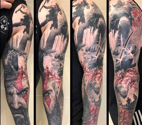 Top 10 Incredible God Of War Tattoos In Real Life Fixthelife
