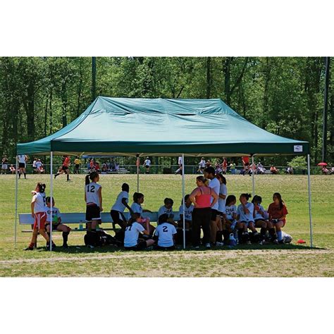 Our most popular selling canopy, the 10' x 20' easy sets up and is perfect for seasonal vehicle storage, boats, backyard events, camping, craft fairs, special events, decks/patios, 120 square feet of shade and protection. ShelterLogic® Pro Series 10' x 20' Canopy | Canopy, Pop up ...