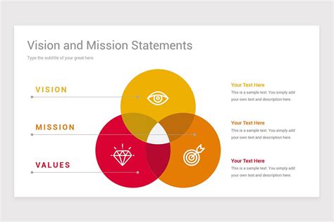 Vision And Mission Statements Powerpoint Ppt Template Nulivo Market