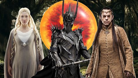 Los Anillos De Poder Elrond Galadriel Y Los Personajes Que Vimos En