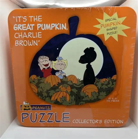 Peanuts Its The Great Pumpkin Charlie Brown Collectors Edition Puzzle
