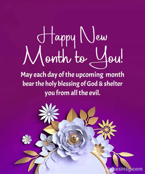 180 Happy New Month Wishes And Messages Wishesmsg