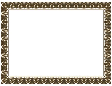 3 masters (main, slide and print) software: Award Certificate Border Template - Douglasbaseball.com
