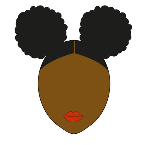 Afro Puff Baby Png Free Logo Image