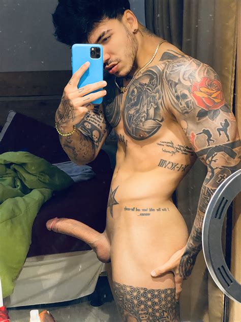 Albert Ochoa Cute Guy Tattooed Monster Cock Nudesbabes