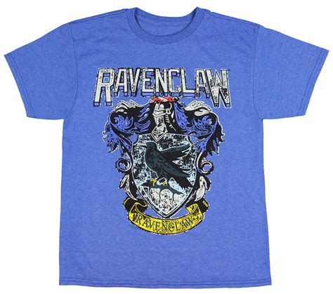 Bioworld Harry Potter Ravenclaw Shirt Kids Boys Distressed House