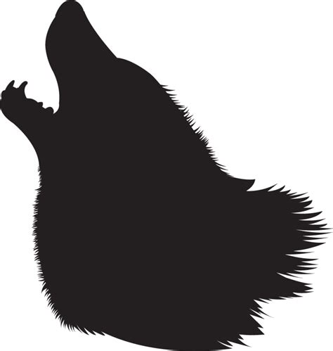 Gray Wolf Silhouette Clip Art Wolf Png Download 10241079 Free