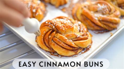 Easy Swedish Cinnamon Buns Recipe How To Make Kanelbullar Swedish