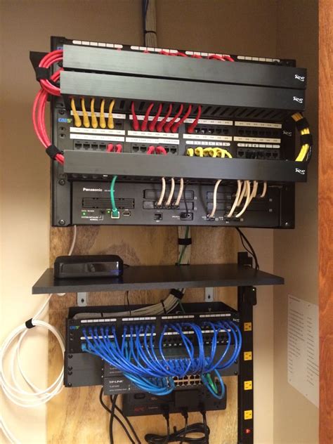 Make sure that the wire is inside the conduit before you start the installation. One of my first jobs. What do you guys think? | Home network, Server room, Server rack