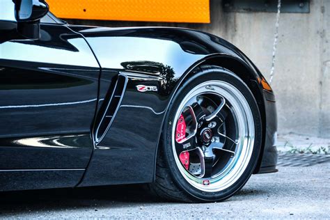 Black Chevrolet Corvette C6 Z06 Wheels Weld Wheels