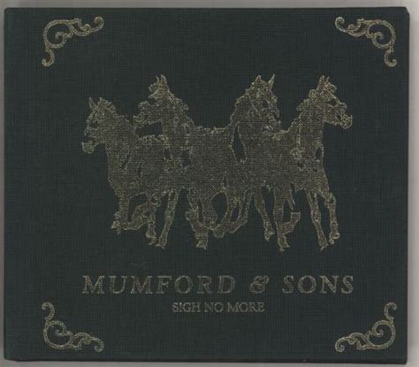 Mumford And Sons Sigh No More Uk 3 Disc Cddvd Set 2753183 Sigh No More