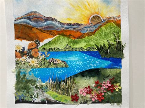 Advanced Watercolor Collage Class With Carole Wilson March
