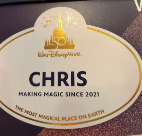 New Nametags For Disney World Cast Members Our Magical Disney Moments