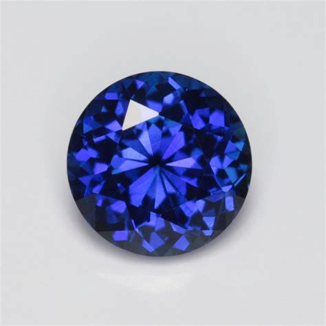 Natural Blue Sapphire 0611 Carats Round Cut 499x498mm Etsy
