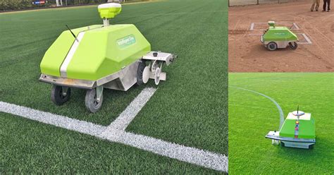 Turf Tank Is A Robot That Automatically Marks The Lines On Sports Fields