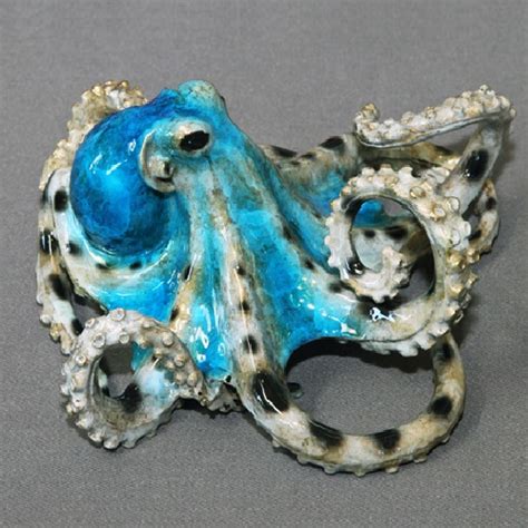 Octopus Sculpture Bronze Barry Stein Tammy