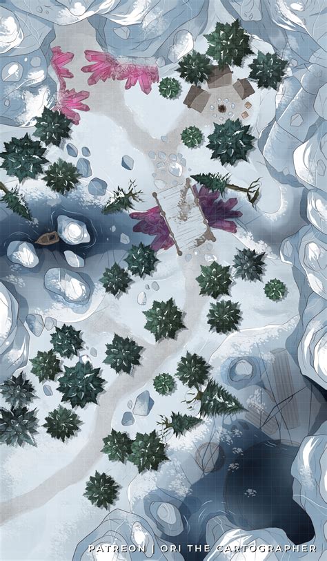 Fantasy Battle Fantasy Map Asian Maps Snow Map Cyberpunk Dnd World