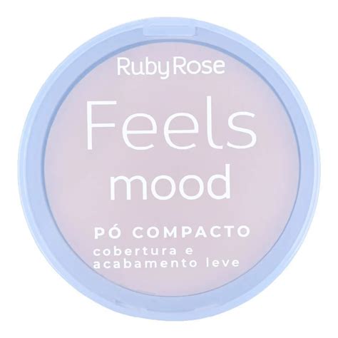 Ruby Rose Feels Mood Pó Compacto 10g Cor C10