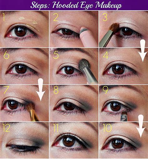 Eye Makeup Tutorial Makeup Tutorial For Hooded Eyes Makeup Tips For