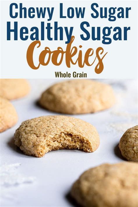 These treats are lower in sugar, fat, and cholesterol than your average chocolate chip cookies. Low Sugar Healthy Sugar Cookies - These Low Sugar Healthy ...