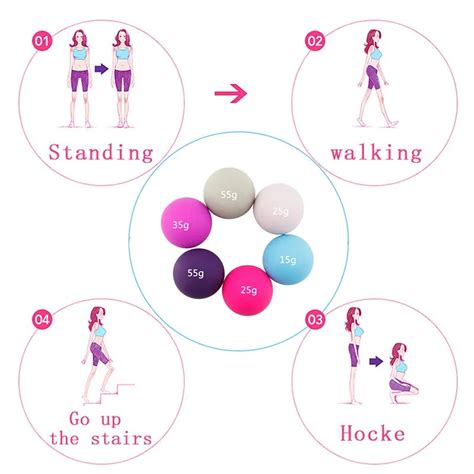 6 Pcs Smart Kegel Exercises Balls For Women Sex Toys Silicone Koro