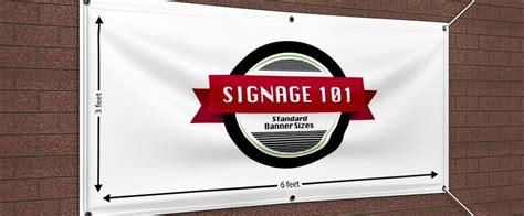 Standard Vinyl Banner Sizes Signage 101 Blog