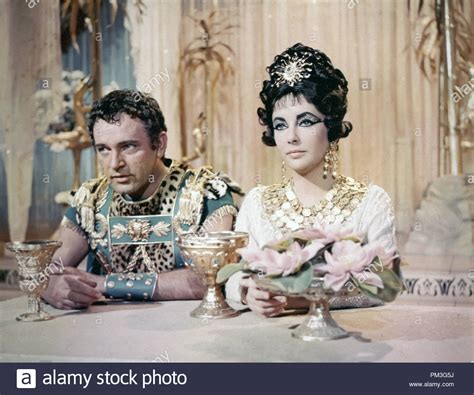 Richard Burton And Elizabeth Taylor Cleopatra 1963 20th Century Fox File Reference 30732