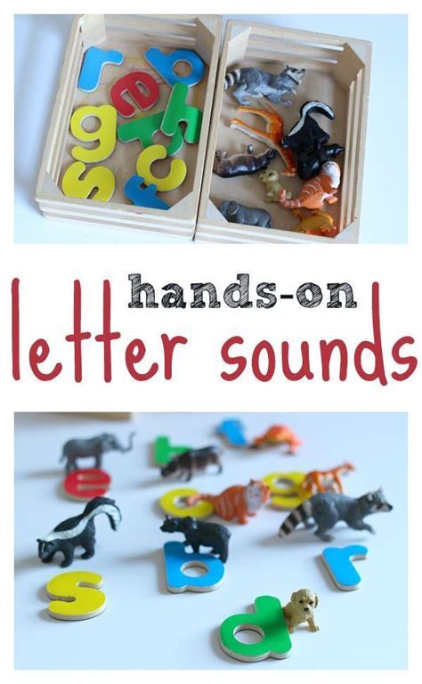 Hands On Letter Sounds Activity No Time For Flash Cards Letter