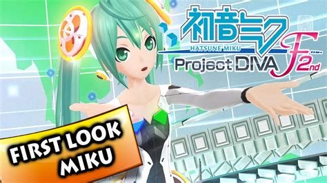 Hatsune Miku Project Diva F 2nd First Look Gameplay Ps Vita Youtube