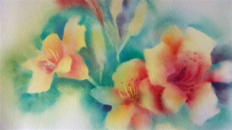 Painting A Soft Focus Floral Part 1 Painting Painting Tutorial