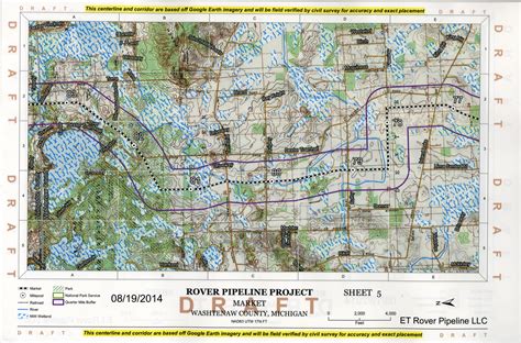 Et Rover Pipeline Washtenaw County Maps Ann Arbor