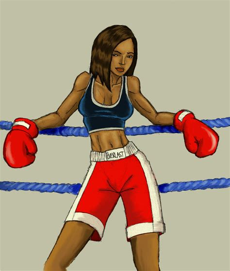 Boxer Chick By Jayomarvel On Deviantart