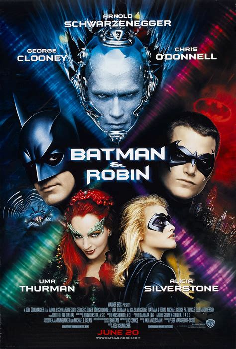 A guaranteed original advance 'one sheet' movie poster from 1995 for joel schumacher's comic book sequel batman forever, starring val kilmer. Batman & Robin | Batman Wiki | FANDOM powered by Wikia