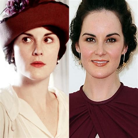Photos From Downton Abbey Stars In And Out Of Costume E Online