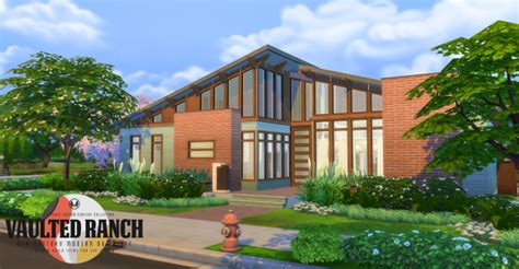 Vaulted Range Mid Century Build Set By Peacemaker Ic Liquid Sims
