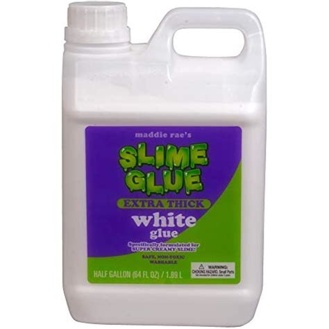 Maddie Raeand39s Slime Glue Extra Thick White 12 Gallon Value Size Non