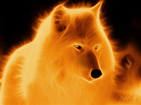 Fire Wolf By Sigg6 On Deviantart
