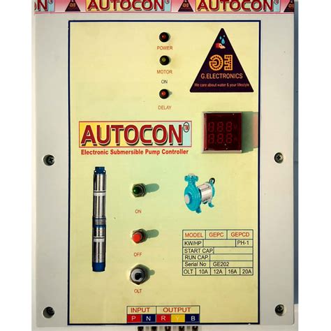 Autocn Submersible Pump Control Panel Autocon Pumps India