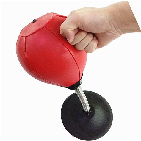 Buy Stress Reliever Desktop Punching Bag Vertical Boxing Ball At