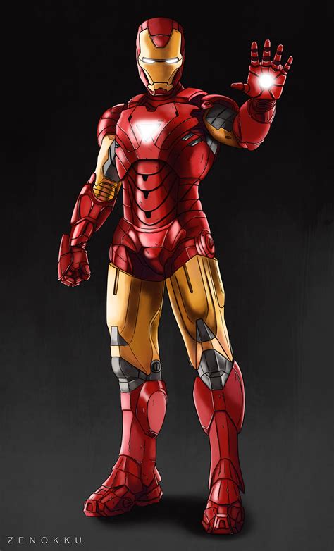 Artstation Iron Man Mark Vi